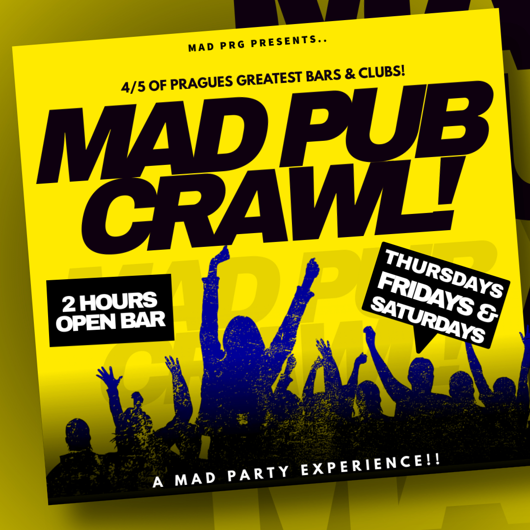 MAD PUB CRAWL - Thursdays, Fridays, Saturdays