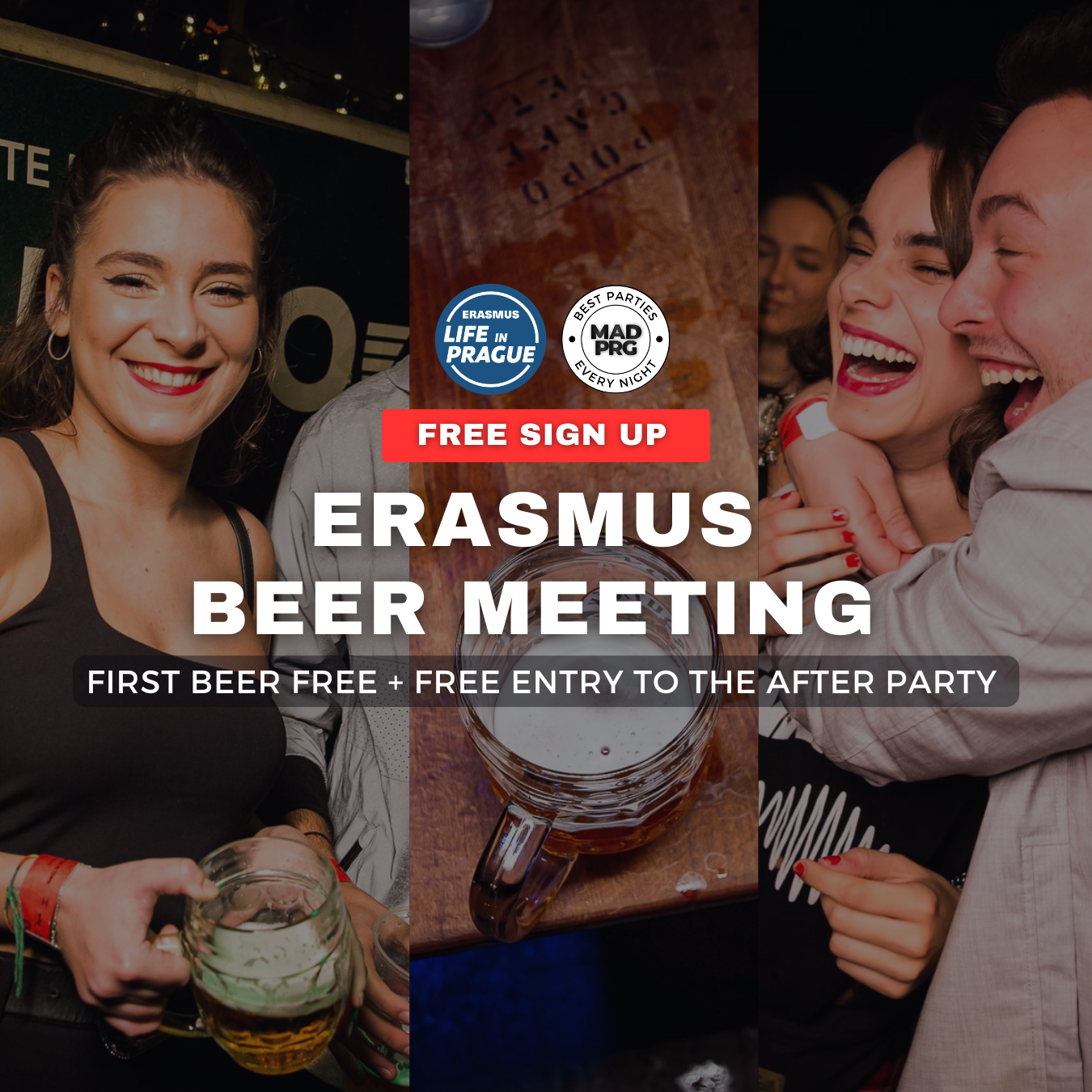Prague Beer Meeting - Erasmus Life in Prague