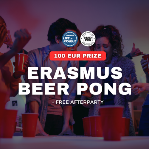 Erasmus Beer Pong! Erasmus party by MAD PRG